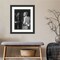 Golden Age of Jazz Frank Sinatra by William P. Gottlieb Wood Framed Wall Art Print 23 in. W x 27 in. H